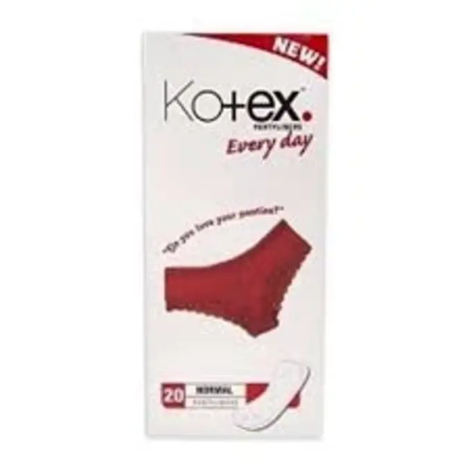Kotex Everyday Panytliners Normal 20 Pieces